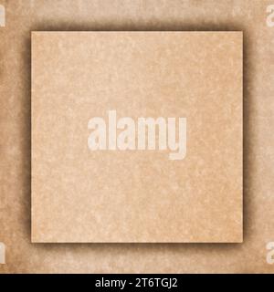 Paper cardboard frame texture background for design Stock Photo