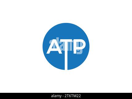 Initial Letter ATP Logo Design Vector Template. Graphic ATP Symbol Stock Vector