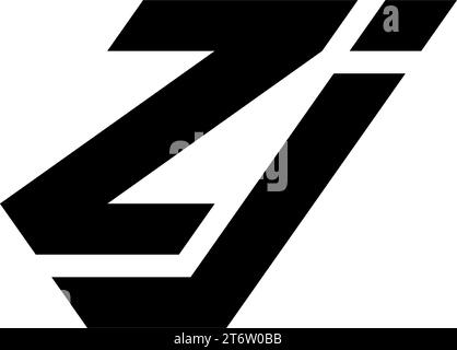 Zj logo, Zj Monogram, Initial Zj Logo, Letter Zj logo, Icon, Vector Stock Vector
