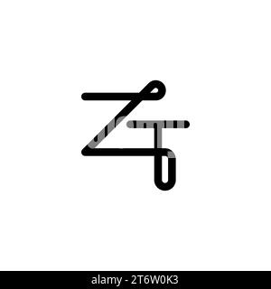 ZT logo, ZT Monogram, Initial ZT Logo, Letter ZT logo, Icon, Vector Stock Vector