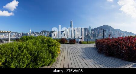The Rooftop garden at the M+ Museum in Hong Kong Stock Photo - Alamy