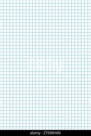 square paper pattern, squares on white background - vector grid seamless repeatable texture background Stock Vector