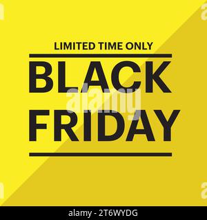 Black friday sale banner in vector format/ 70%, 60 % off Stock Vector