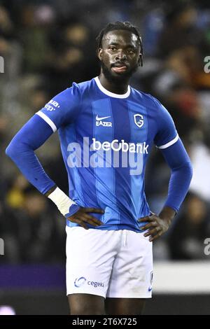 Genk's Tolu Toluwalase Arokodare pictured during a soccer match between ...