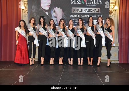 Salsomaggiore: Congress Palace. Assignment of national bands. In the picture : Stock Photo