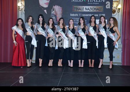 Salsomaggiore: Congress Palace. Assignment of national bands. In the picture : Stock Photo