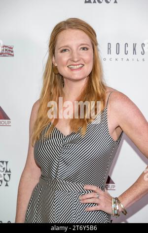 Actress Claira Amy Parr attends OTR Presents Comedians For Veterans at Hotel Ziggy, Los Angeles, CA November 11, 2023 Stock Photo