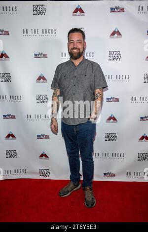 20 years Navy Veteran Robert Mcgill attends OTR Presents Comedians For Veterans at Hotel Ziggy, Los Angeles, CA November 11, 2023 Stock Photo