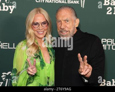 Eloise Broady DeJoria, John Paul DeJoria attend the 2023 Baby2Baby Gala Presented By Paul Mitchell at Pacific Design Center on November 11, 2023 in West Hollywood, California. Photo: CraSH/imageSPACE/MediaPunch Copyright: xCraSH/imageSPACE/MediaPunchx Stock Photo