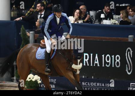 Verona, Italy. 12th Nov, 2023. LONGINES FEI Jumping World Cup™ Verona Credit: Mickael Chavet/Alamy Live News Stock Photo