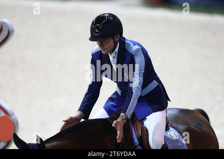 Verona, Italy. 12th Nov, 2023. LONGINES FEI Jumping World Cup™ Verona Credit: Mickael Chavet/Alamy Live News Stock Photo