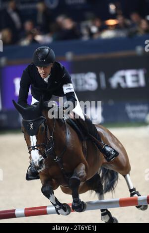 Verona, Italy. 12th Nov, 2023. LONGINES FEI Jumping World Cup™ Verona Credit: Mickael Chavet/Alamy Live News Stock Photo