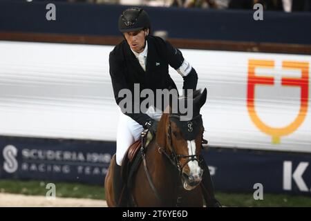 Verona, Italy. 12th Nov, 2023. LONGINES FEI Jumping World Cup™ Verona Credit: Mickael Chavet/Alamy Live News Stock Photo