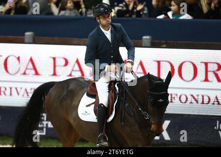 Verona, Italy. 12th Nov, 2023. LONGINES FEI Jumping World Cup™ Verona Credit: Mickael Chavet/Alamy Live News Stock Photo