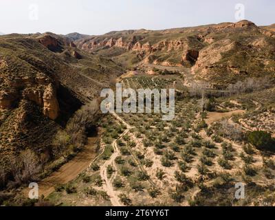 Aerial scenery view mountains 12 Stock Photo