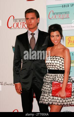 Kourtney Kardashian and Scott Disick at the Food and Wine The Taste of Beverly Hills Festival. Arrivals held at the Beverly Hilton Hotel in Beverly Hills, CA on Thursday, September 2, 2010.   Photo Credit: Joseph Martinez / Picturelux Stock Photo