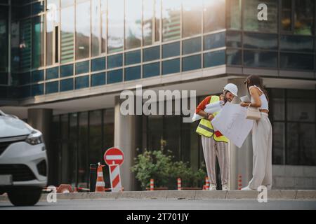 Architectural Team Meeting for Successful Project Design and Development Stock Photo