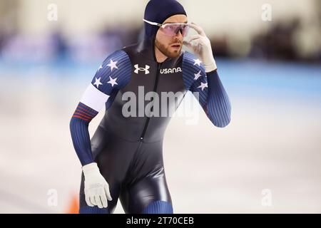 Stoppelmoor Zach (USA), NOVEMBER 10, 2023 - Speed Skating : ISU Speed