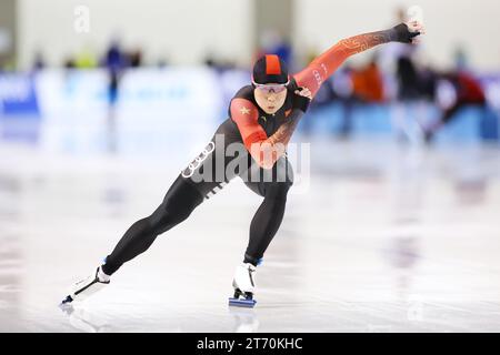 Li Tianlong (CHN), NOVEMBER 12, 2023 - Speed Skating : ISU Speed ...