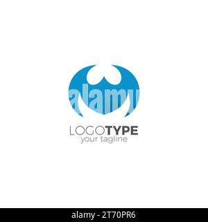 MW Logo Simple. Letter WM Icon. Stock Vector