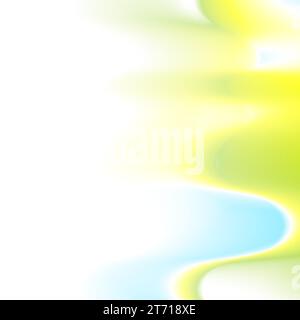 Colorful liquid smooth waves abstract background. Vector design Stock Vector