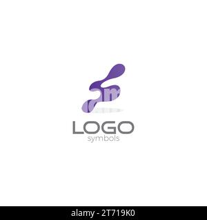 S Technology Logo Design Stock Vector