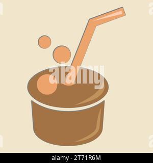 Coffee. Italian coffee pot with text All You Need is Coffee. Banner for cafe, restaurant, menu, coffee dreams theme. cup icon in the line style. Stock Vector