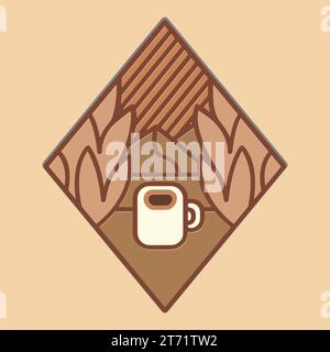 Coffee. Italian coffee pot with text All You Need is Coffee. Banner for cafe, restaurant, menu, coffee dreams theme. cup icon in the line style. Stock Vector