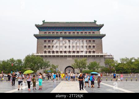 Zhengyang Gate is an old arrow tower between Tiananmen Square and ...