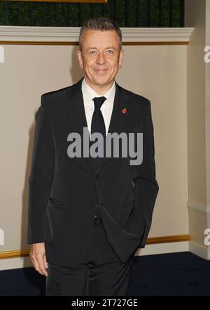 Los Angeles, California, USA. 12th Nov, 2023. Peter Morgan attends the premiere of Netflix's 'The Crown' Season 6 Part 1 at Regency Village Theatre on November 12, 2023 in Los Angeles, California. Credit: Jeffrey Mayer/Jtm Photos/Media Punch/Alamy Live News Stock Photo