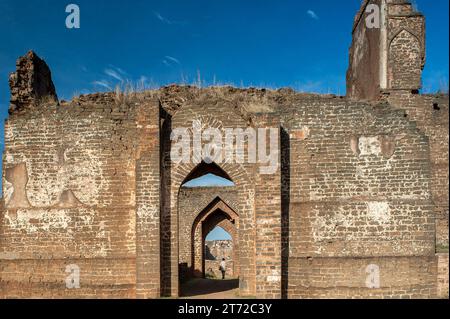 12 23 2010 Ruiens of Bidar Fort, of the Bahmanid Dynasty shifted his capital from Gulbarga to Bidar in 1427  Karnataka, India Asia. Stock Photo