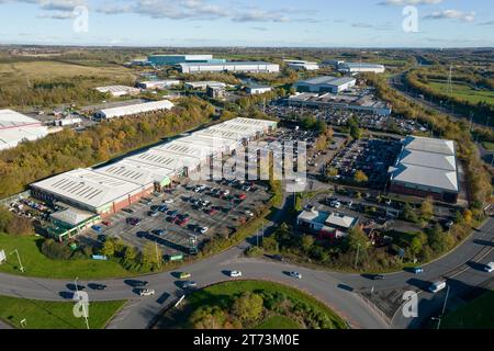 Orbital Retail Park, Cannock Stock Photo