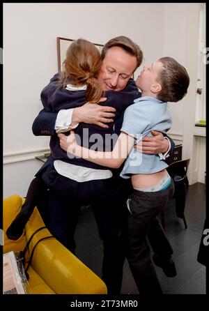 London, UK. 08th May, 2015. Image © Licensed to Parsons Media. 13/11/2023. London, United Kingdom. David Cameron appointed Foreign Secretary. 08/05/2015. London, United Kingdom. The Prime Minister David Cameron on election night and the following morning after winning the 2015 General Election. Photo Picture by Credit: andrew parsons/Alamy Live News Stock Photo