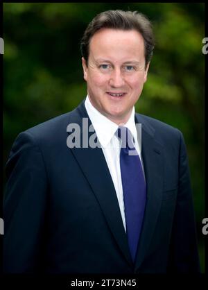 London, UK. 08th June, 2010. Image © Licensed to Parsons Media. 13/11/2023. London, United Kingdom. David Cameron appointed Foreign Secretary. Portrait of the Prime Minister David Cameron in the gardens of No 10, Tuesday June, 2010. Photo Picture by Credit: andrew parsons/Alamy Live News Stock Photo