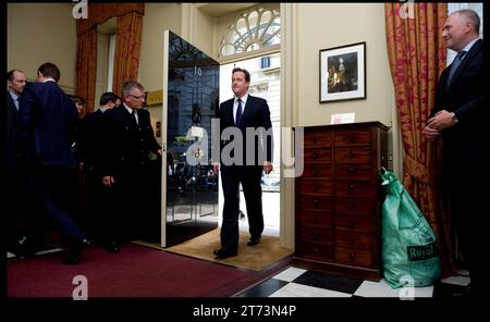 London, UK. 08th June, 2010. Image © Licensed to Parsons Media. 13/11/2023. London, United Kingdom. David Cameron appointed Foreign Secretary. British Prime Minister David Cameron greets former Prime Minister Baroness Thatcher at Number 10 Downing Street, Tuesday June 8, 2010. Photo Picture by Credit: andrew parsons/Alamy Live News Stock Photo