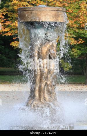 Bad Nauheim, Germany October 14, 2016: Bad Nauheim is a town in the Wetteraukreis district of Hesse state of Germany Stock Photo