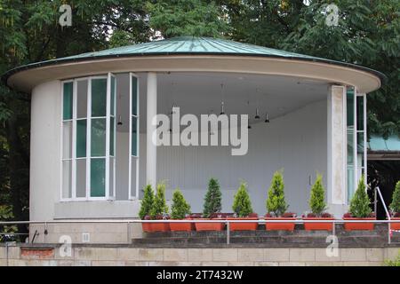 Bad Nauheim, Germany October 14, 2016: Bad Nauheim is a town in the Wetteraukreis district of Hesse state of Germany Stock Photo