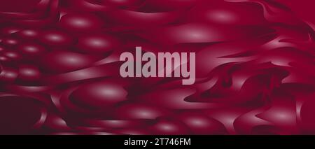 Abstract magic rose glowing background. Pink 3d effect gradient volumetric texture. Stylish design for cover, brochure, flyer, poster, invitation. Stock Vector