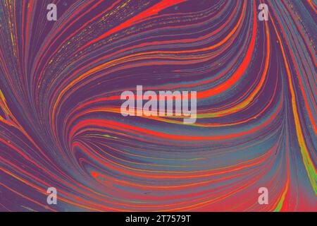 Abstract marbling pattern for fabric, design. Creative marbling background texture Stock Photo