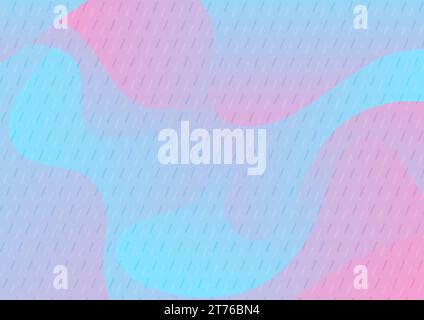 Colorful elegant minimal waves abstract vector background Stock Vector