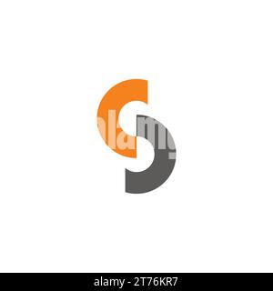 S Connect Logo. Letter S Logo Vector Stock Vector