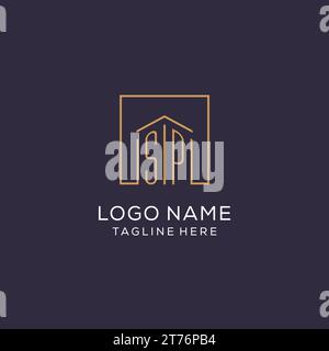 SP Initial Monogram Real Estate Logo Design Stock Vector Image & Art ...