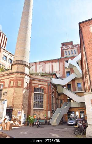 The former Warteck brewery, in Basel, brilliantly recycled into a multi ...