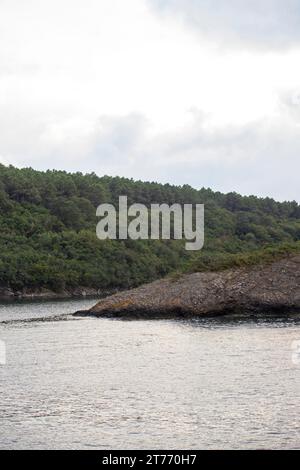 Sinop hamsilos bay. Turkey Tourist places. North Turkey travel destinations. Stock Photo