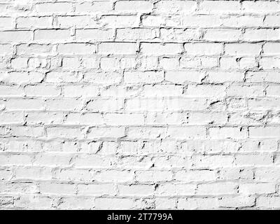 white brick wall perfect as a background square photograph Stock Photo