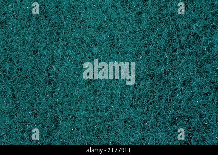 green synthetic fabric texture for background Stock Photo
