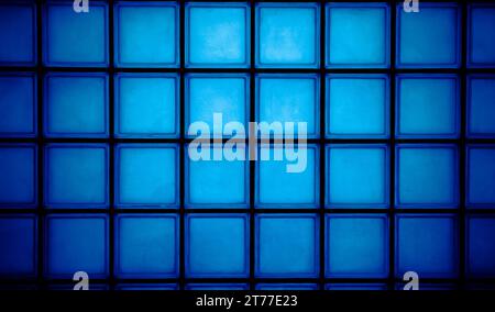 Blue tiles texture background kitchen bathroom or pool concept Stock Photo