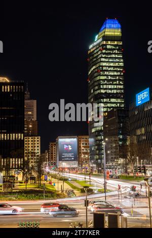 milano light traces Stock Photo