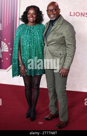 Hollywood, United States. 13th Nov, 2023. HOLLYWOOD, LOS ANGELES, CALIFORNIA, USA - NOVEMBER 13: Viola Davis and Julius Tennon arrive at the Los Angeles Premiere Of Lions Gate Films' 'The Hunger Games: The Ballad Of Songbirds And Snakes' held at the TCL Chinese Theatre IMAX on November 13, 2023 in Hollywood, Los Angeles, California, United States. (Photo by Xavier Collin/Image Press Agency) Credit: Image Press Agency/Alamy Live News Stock Photo