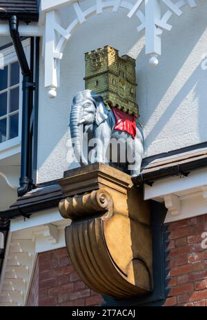 The Elephant & Castle Public House at the Black Country Living Museum, Dudley, West Midlands, England, UK Stock Photo